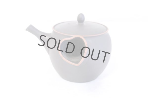 Photo10: Tokoname Japanese tea pot set Yukitaka heart-shaped ceramic tea strainer 230ml (10)
