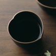 Photo5: Tokoname Japanese tea pot set Yukitaka heart-shaped ceramic tea strainer 230ml (5)