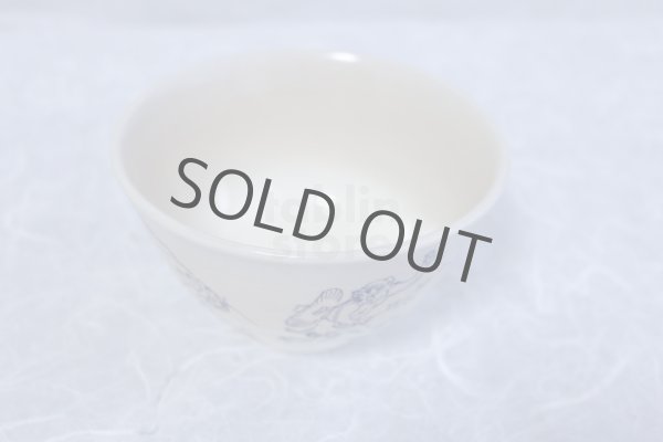 Photo9: Kiyomizu porcelain Hiroshi Japanese matcha tea bowl chawan rabbit chojyu (9)