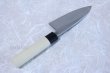 Photo6: Japanese Tojiro Shirogami white steel Deba knife any size (6)