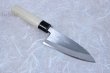 Photo7: Japanese Tojiro Shirogami white steel Deba knife any size (7)