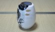 Photo7: Kutani yaki ware hachigo flying carp Koinobori High Quality Japanese vase H 24cm (7)
