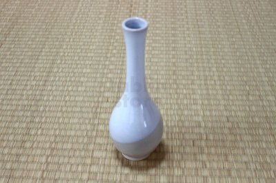 Photo1: Hagi yaki ware Japanese vase Yushokasei H 22cm