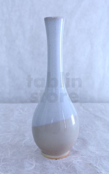 Photo3: Hagi yaki ware Japanese vase Yushokasei H 22cm (3)