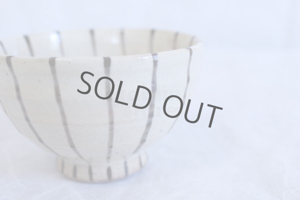 Photo5: Mino ware Japanese pottery matcha chawan tea bowl toga togusa dai noten (5)