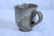 Photo4: Kutani Porcelain Japanese mug coffee tea cup hanaroman D 9.3cm (4)