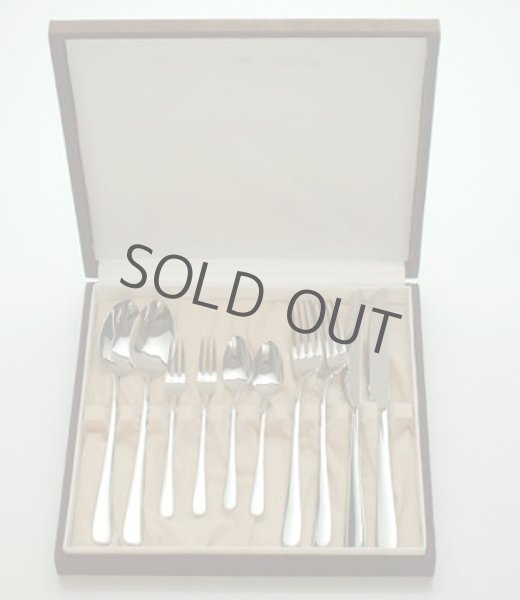 Photo2: Arasawa Flatware Set stainless cutlery park avenue alfact gift made in Japan  (2)