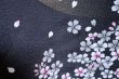 Photo10: Noren CSMO Japanese door curtain Sakura with moonlight gray 85 x 150cm (10)