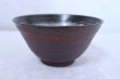 Photo5: Shigaraki pottery Japanese soup noodle serving bowl akane donburi D160mm (5)