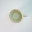 Photo2: Kiyomizu Japanese pottery tea mug coffee cup Daisuke itome white 250ml (2)