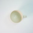 Photo2: Kiyomizu Japanese pottery tea mug coffee cup Daisuke itome white maru 120ml (2)