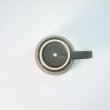 Photo3: Kiyomizu Japanese pottery tea mug coffee cup Daisuke white-line black 250ml (3)