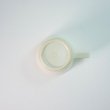 Photo3: Kiyomizu Japanese pottery tea mug coffee cup Daisuke itome white kaku 140ml (3)