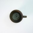 Photo2: Kiyomizu Japanese pottery tea mug coffee cup Daisuke itome black kaku 140ml (2)