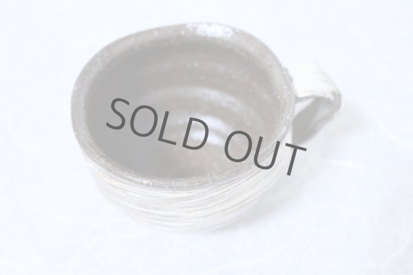 Photo10: Hagi yaki ware Japanese pottery mug coffee cup rin hakeme keiichiro 360ml (10)