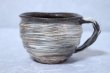 Photo3: Hagi yaki ware Japanese pottery mug coffee cup rin hakeme keiichiro 360ml (3)