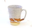 Photo8: Shigaraki ware Japanese pottery tea mug coffee cup tansetsu white snow 360ml (8)