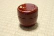 Photo10: Tea Caddy Japanese Natsume Echizen Urushi lacquer Matcha container hisago red hy (10)
