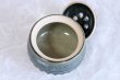 Photo9: Kiyomizu porcelain Japanese incense burner Minoru Ando shinogi oribe H9cm (9)
