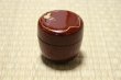 Photo11: Tea Caddy Japanese Natsume Echizen Urushi lacquer Matcha container hisago red hy (11)