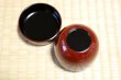 Photo8: Tea Caddy Japanese Natsume Echizen Urushi lacquer Matcha container hisago red hy (8)