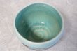 Photo6: Mino pottery Japanese tea ceremony bowl Matcha chawan nagashi light blue miyabi (6)
