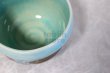 Photo8: Mino pottery Japanese tea ceremony bowl Matcha chawan nagashi light blue miyabi (8)