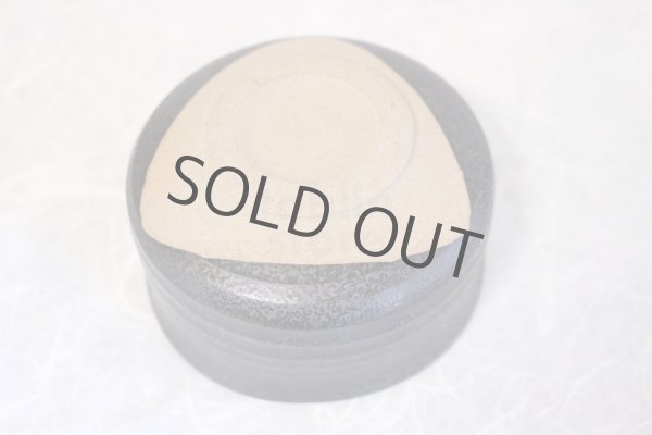 Photo6: Mino ware pottery Japanese tea ceremony bowl Matcha chawan kesho kuro (6)