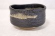 Photo4: Mino ware pottery Japanese tea ceremony bowl Matcha chawan kesho kuro (4)