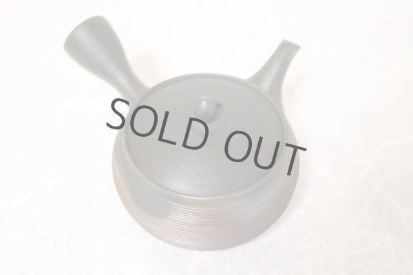 Photo7: Tokoname Japanese tea pot kyusu Gyokko pottery tea strainer yohen sendan 280ml (7)