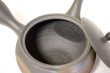 Photo8: Tokoname Japanese tea pot kyusu Gyokko pottery tea strainer yohen sendan 280ml (8)