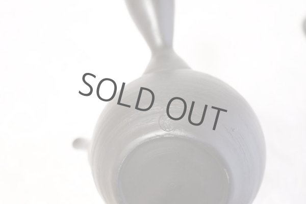 Photo9: Tokoname ware Japanese tea pot kyusu ceramic strainer YT Hokuryu in plum 300ml (9)