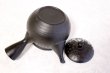 Photo8: Tokoname ware Japanese tea pot kyusu ceramic strainer YT Hokuryu in plum 300ml (8)