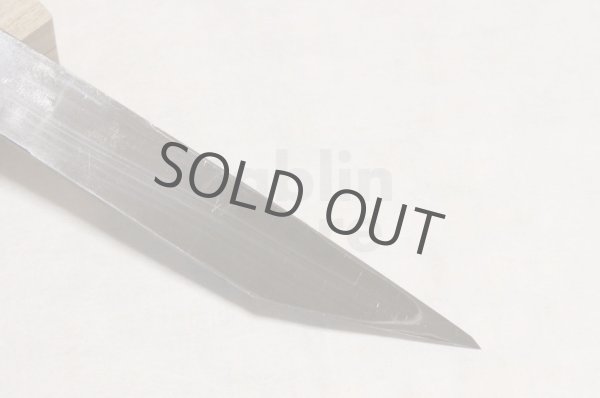 Photo3: Kiridashi knife Japanese kogatana Woodworking Okeya Yasuki white 2 steel BW 21mm (3)