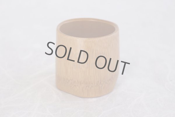 Photo8: Japanese Susu Bamboo Sake Set 12.15fl oz / 360ml Bottle and Cup L size (8)