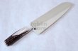 Photo10: SAKAI TAKAYUKI Japanese knife Damascus 45-layers Santoku Deer horn handle 180mm (10)
