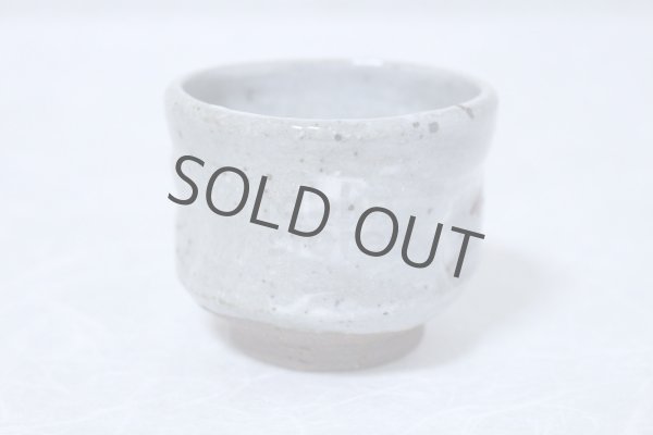 Photo4: Kutani pottery sake cup nodoka toshi kiln Sparrow Black-capped Chickadees aishu (4)