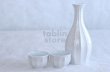 Photo6: Arita porcelain Japanese sake bottle & cups set white crystal glaze Seito 200ml (6)