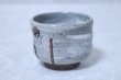 Photo6: Kutani pottery sake cup nodoka toshi kiln Sparrow Black-capped Chickadees aishu (6)