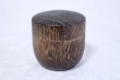 Photo2: Tea Caddy Japanese fired wood Matcha container made from natural wood size:20g (2)