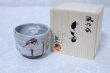Photo1: Kutani pottery sake cup nodoka toshi kiln Sparrow Black-capped Chickadees aishu (1)