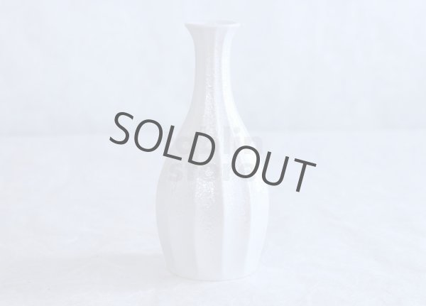 Photo7: Arita porcelain Japanese sake bottle & cups set white crystal glaze Seito 200ml (7)
