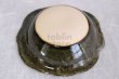 Photo6: Shigaraki pottery Japanese soup noodle serving bowl bidoro green D150mm (6)