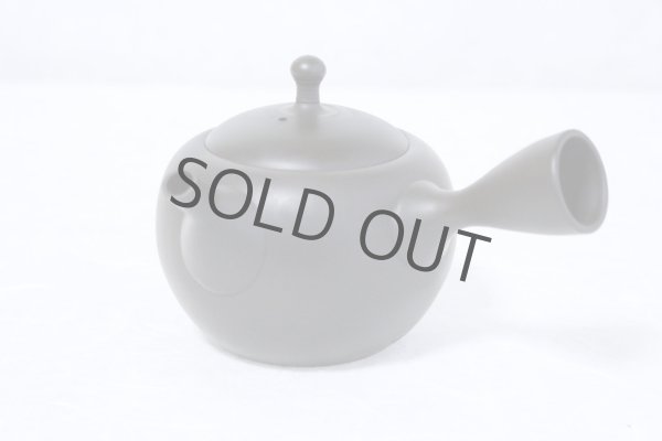 Photo5: Tokoname ware Japanese tea pot kyusu ceramic strainer YT Shoryu yamakasumi 340ml (5)