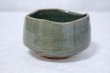 Photo3: Mino ware pottery Japanese tea ceremony bowl Matcha chawan kannyu midori miyabi (3)