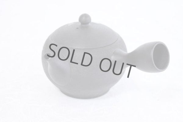 Photo7: Tokoname Japanese tea pot kyusu Komatsu ceramic tea strainear koku tubaki 220ml (7)