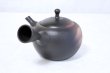 Photo6: Tokoname ware Japanese tea pot kyusu ceramic strainer YT Shoryu yamakasumi 340ml (6)