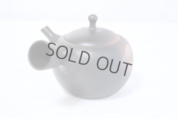 Photo6: Tokoname ware Japanese tea pot kyusu ceramic strainer YT Shoryu yamakasumi 340ml (6)