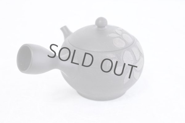 Photo8: Tokoname Japanese tea pot kyusu Komatsu ceramic tea strainear koku tubaki 220ml (8)