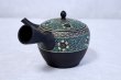 Photo6: Tokoname Kutani collaborate Japanese tea pot ceramic tea strainer aotibu 330ml (6)